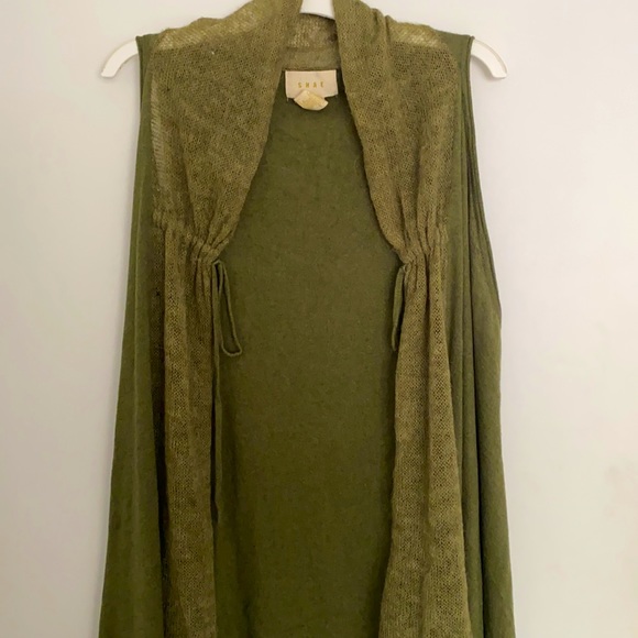 SHAE I Green Cardigan - Picture 2 of 7